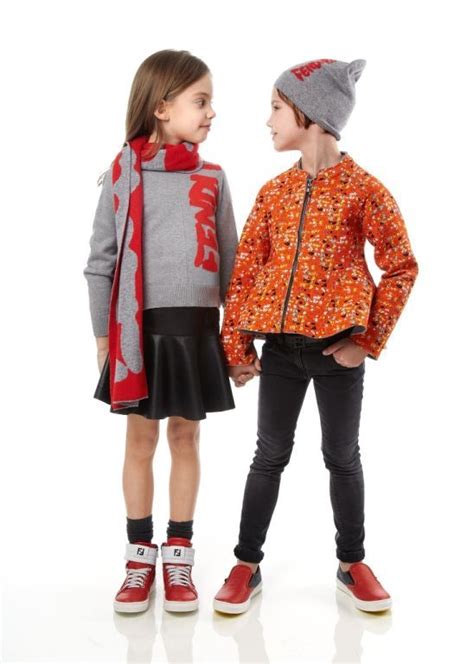 fendi kids fall winter 2015 jeans|kids fendi skirts.